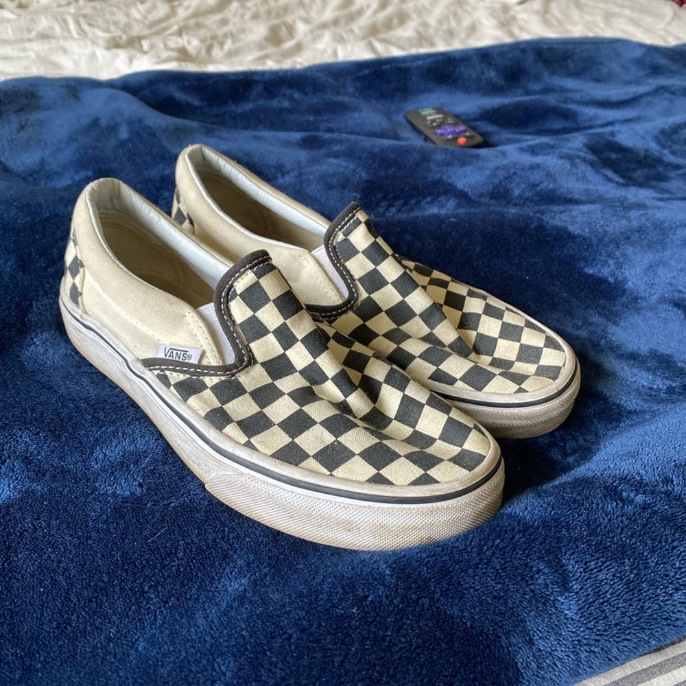 Checkered vans